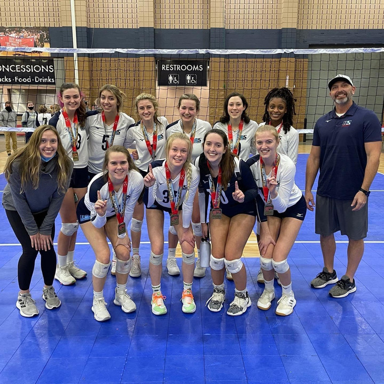 18 Bryan wins the 18/17 Girls Club Division of the 2021 Digging Dalton Tournament,