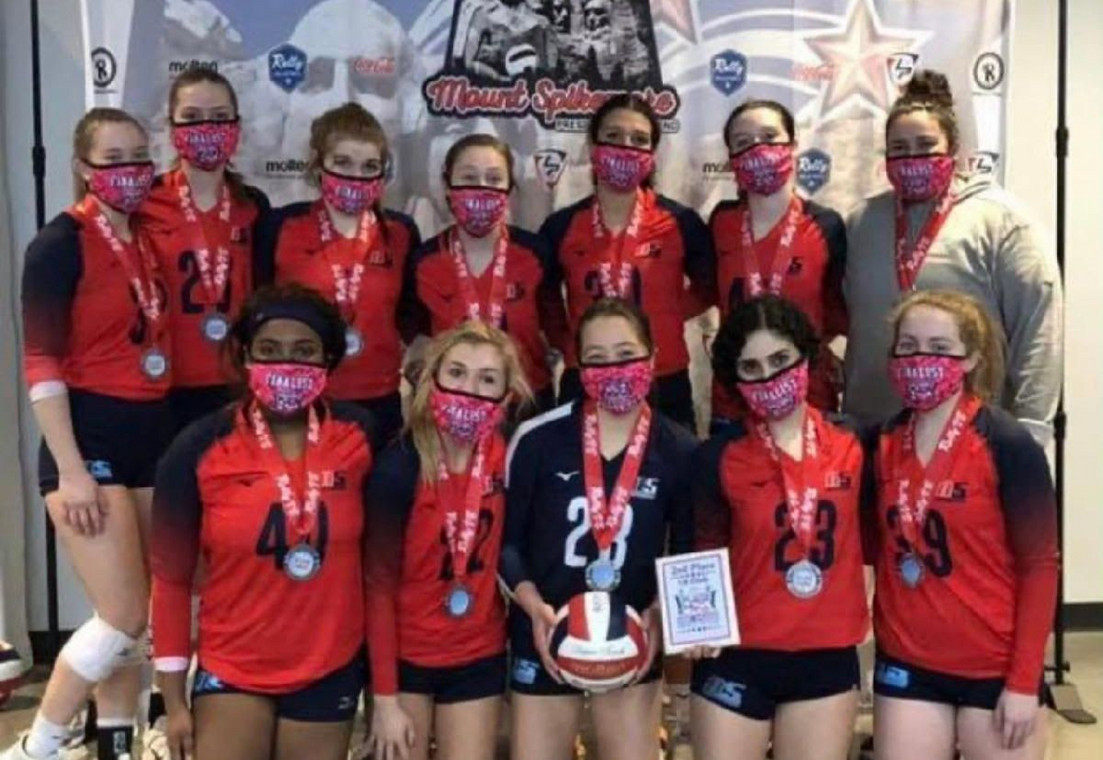 16 Aubrey runner-up in the 16 Club division of the 2021 Mount Spike-more Volleyball tournament!