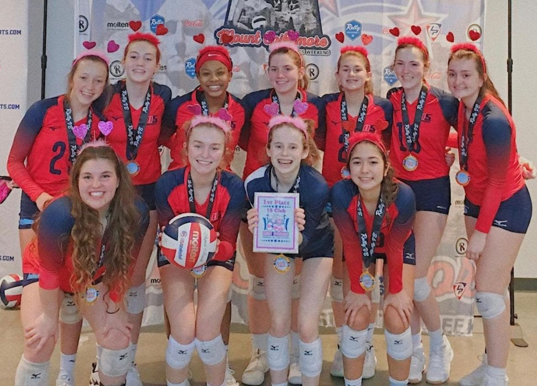 15 Duane champions  in the 15 Club division of the 2021 Mount Spike-more Volleyball tournament!
